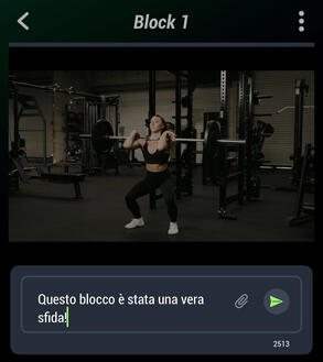 Accesso diretto ai messaggi con il coach