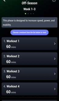 Programma personalizzato
